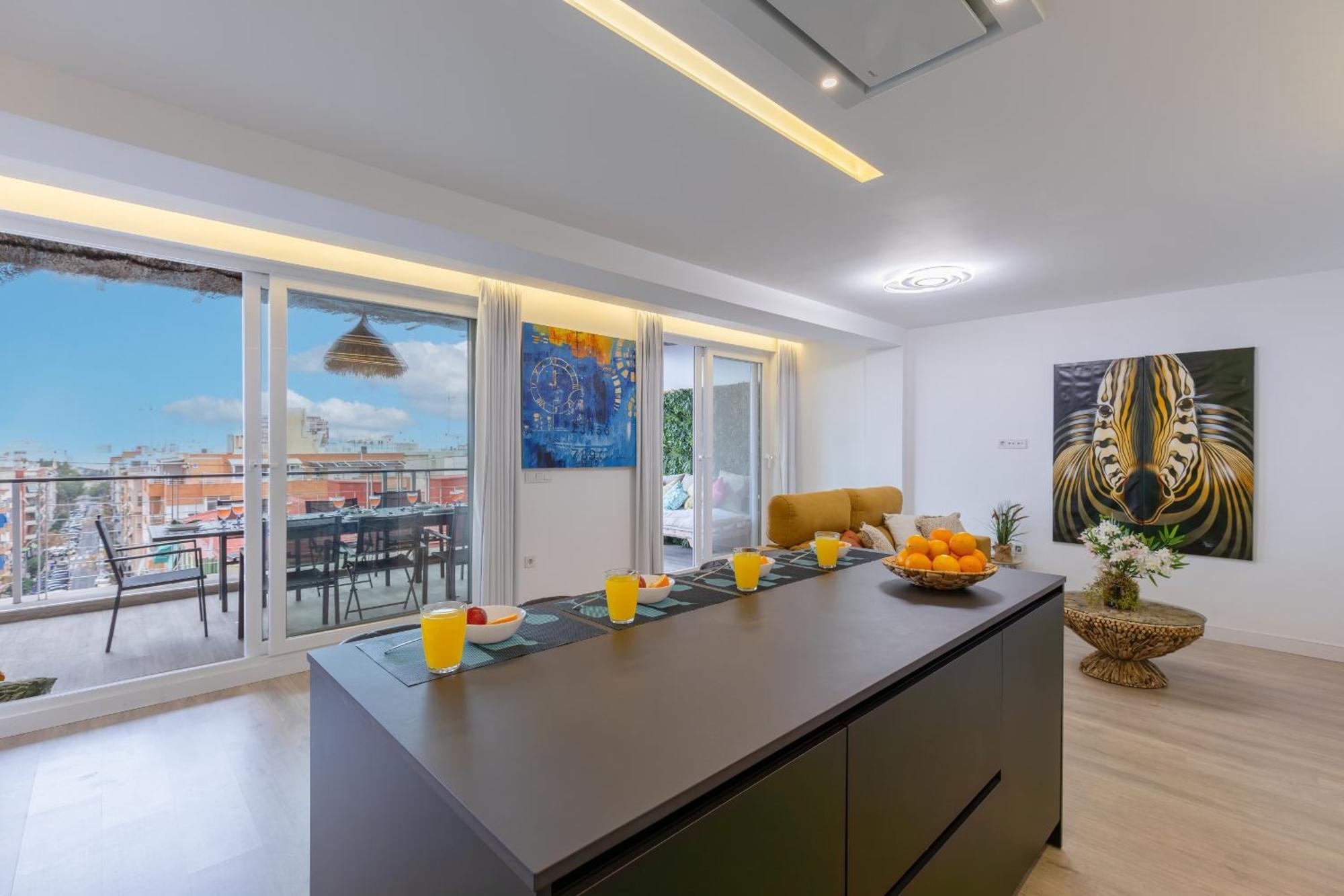 Ferienwohnung Fidalsa Penthouse Amazing View Alicante Exterior foto