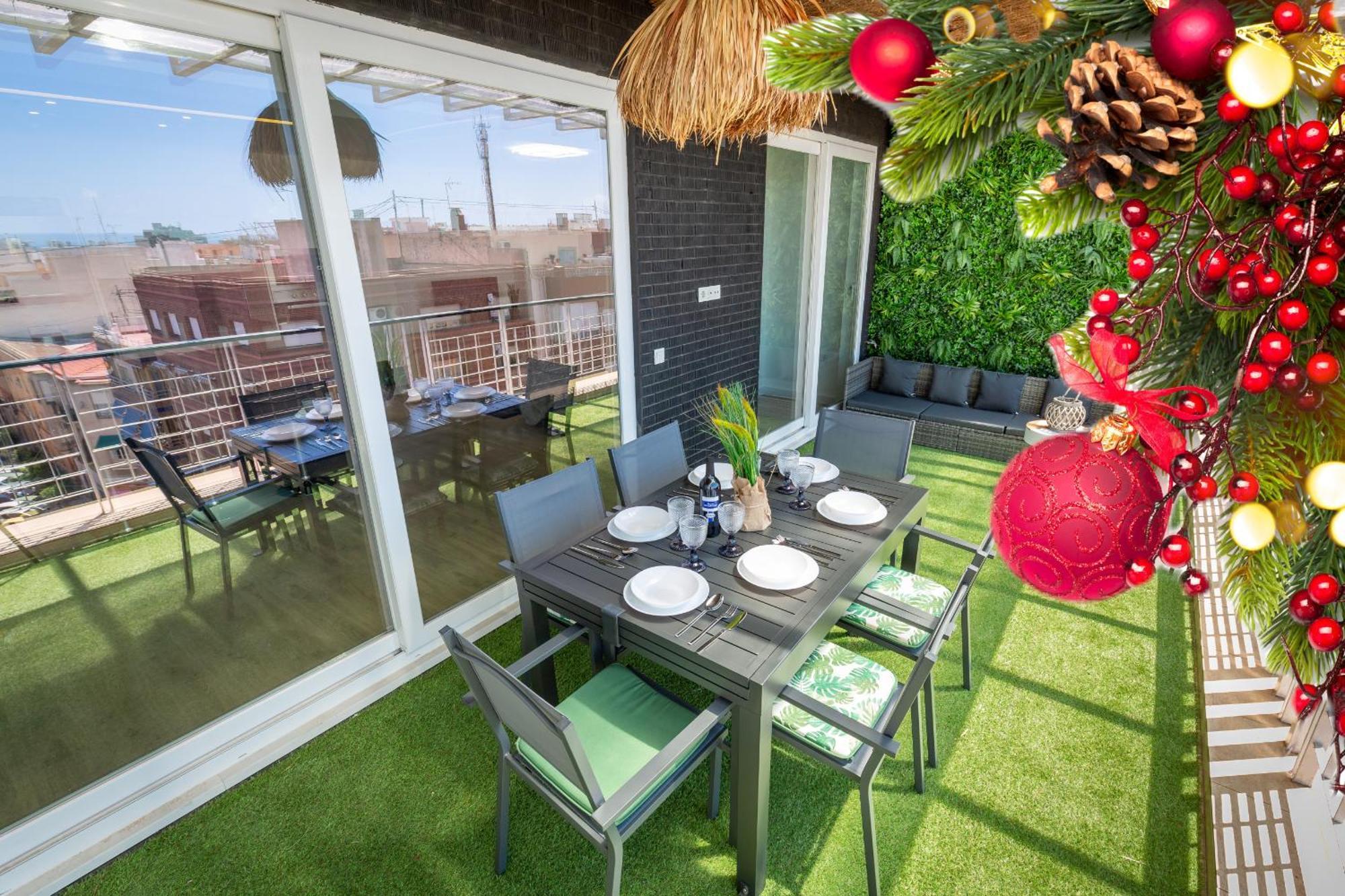 Ferienwohnung Fidalsa Penthouse Amazing View Alicante Exterior foto